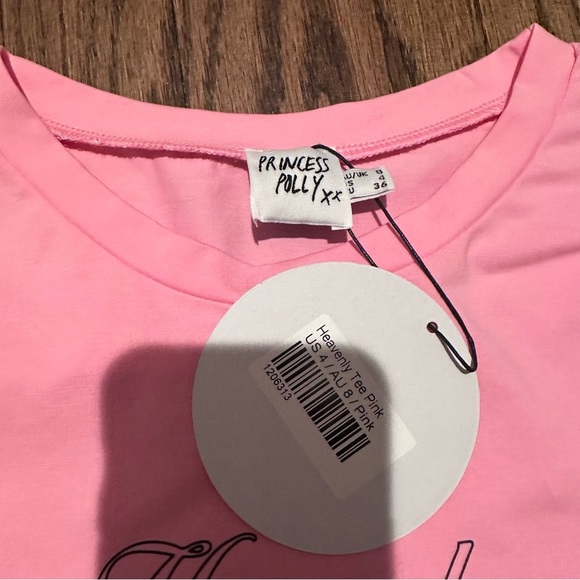 Heavenly Pink Tee NWT - Picture 3 of 3